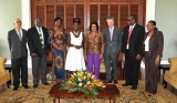 Baroness of Beckenham pays courtesy call on the First Lady