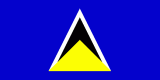 St Lucia flag